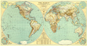 World Map 1935