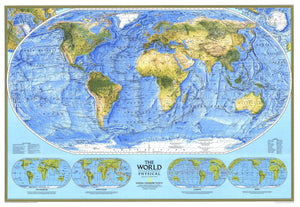 World Physical Map 1994