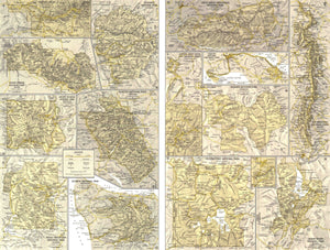 National Parks Map 1958 Side 2