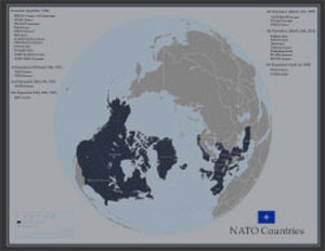 NATO Wall Map