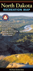 North Dakota Recreation Map