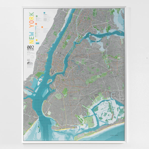 Cover of New York City Map Version 2 by Future Mapping Company 