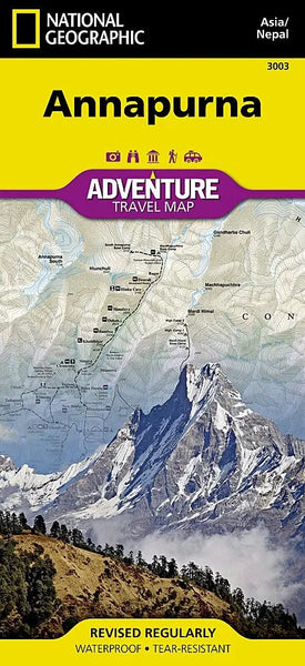 National Geographic ADVENTUREMap of Annapurna Eastview