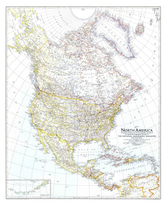 North America Map 1942