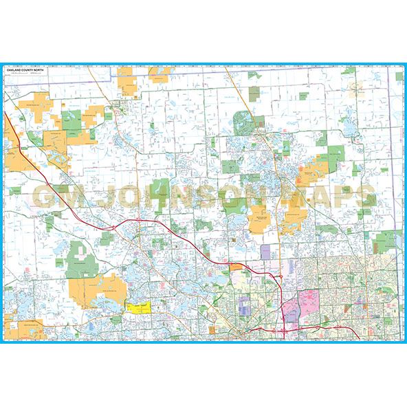 Oakland County North, Michigan by GM Johnson Eastview