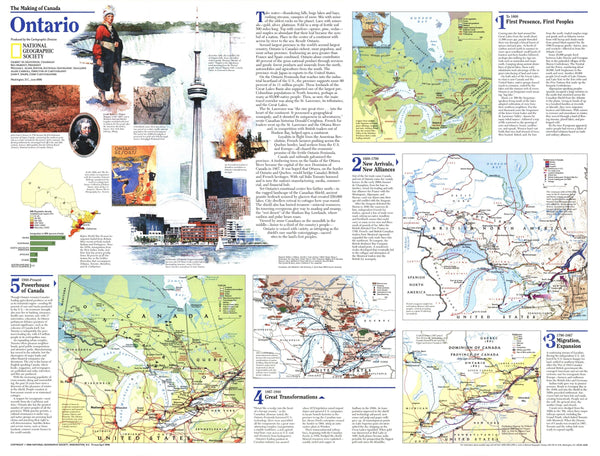 Ontario Map 1996 Side 1 Maps.com