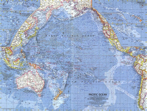 Pacific Islands Map 1962