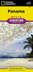 Panama Adventure Travel Map