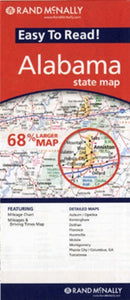 Rand McNally Alabama Travel Map