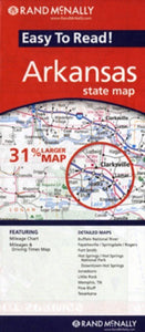 Rand McNally Arkansas Travel Map