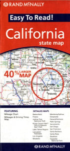 Rand McNally California Travel Map