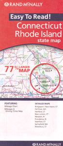 Rand McNally Connecticut and Rhode Island Travel Map
