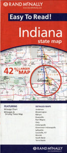 Rand McNally Indiana Travel Map