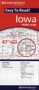 Rand McNally Iowa Travel Map