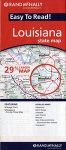 Rand McNally Louisiana Travel Map