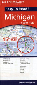 Rand McNally Michigan Travel Map