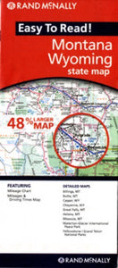 Rand McNally Montana and Wyoming Travel Map