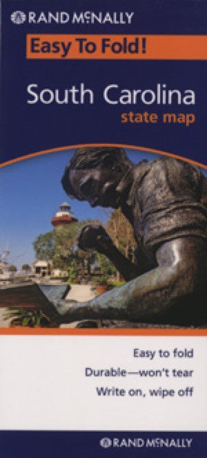 Rand McNally South Carolina Travel Map Eastview