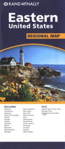 Rand McNally USA, Eastern Travel Map Eastview