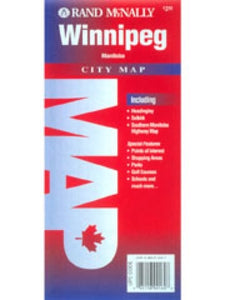 Rand McNally Winnipeg, Manitoba Street Map