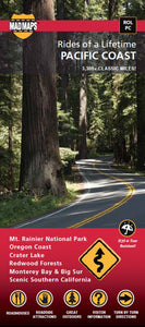 Rides of a Lifetime: Pacific Coast by MAD Maps