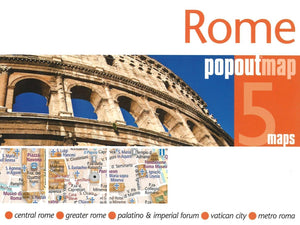 Rome, Italy, PopOut Map by PopOut Products