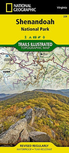 Shenandoah National Park, Map 228 by National Geographic Maps