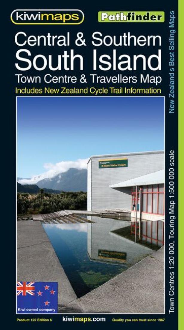 Cover of South Island, Central and Southern, New Zealand, Pathfinder Map 