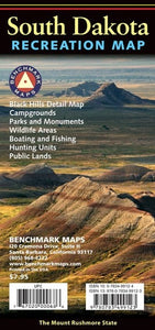 South Dakota Recreation Map