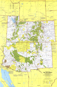 Southwest Map 1977