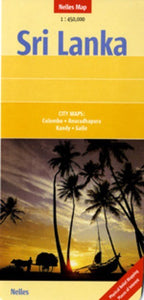 Sri Lanka Travel Map
