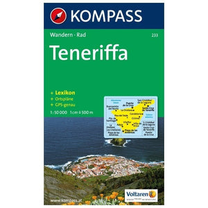 Tenerife : Hiking Map By Kompass