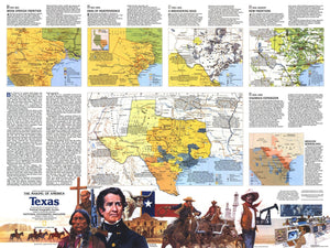 Texas Map 1986 Side 2