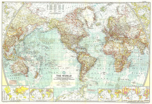 The World Map 1957