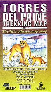 Torres del Paine, Argentina Travel Map
