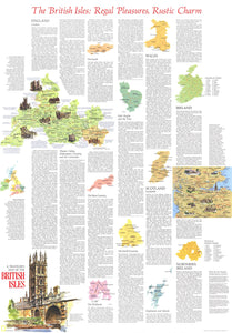Travelers Map Of The British Isles Map 1974 Side 2