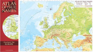 Atlas of True Names, Europe by Kalimedia