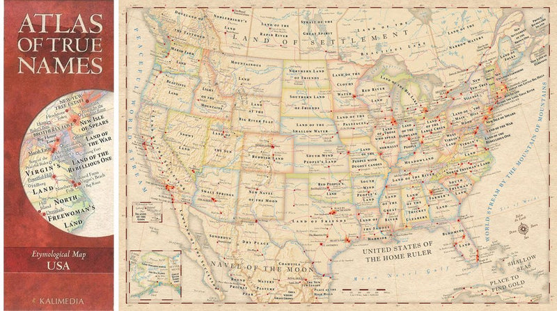 Cover of Atlas of True Names, USA