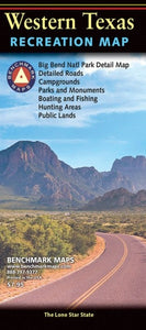 Western Texas Recreation Map