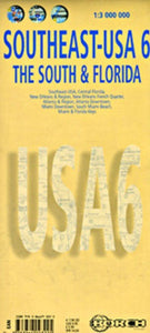 Southeast USA Travel Map