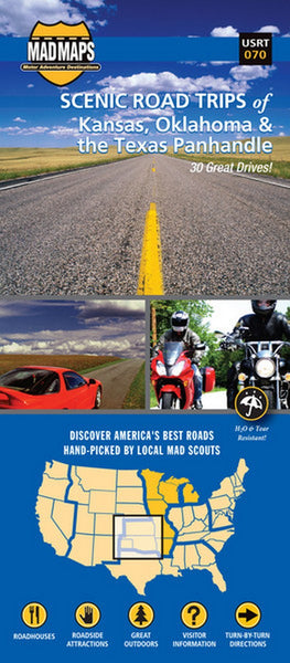 Kansas, Oklahoma, & Texas Panhandle Scenic Road Trip map Eastview