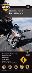 Sierra Nevada, Regional Scenic Tours by MAD Maps