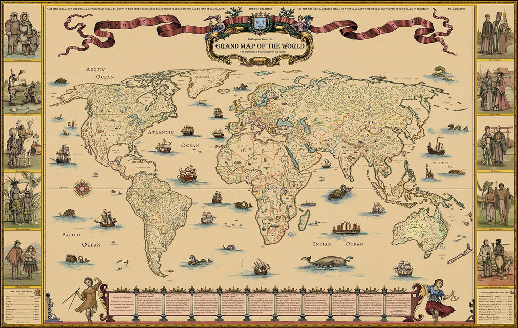 Wall Maps / Historical Maps | Map Geek.com