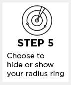Step 5 radius cover